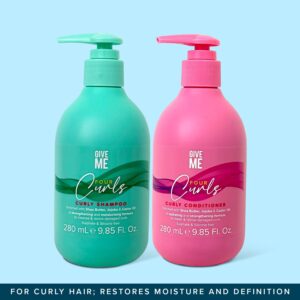 Four Curls Moisturising Shea Butter Shampoo & Conditioner Bundle (Worth £13.98)