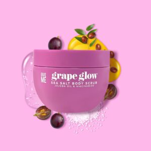 Grape Glow Sea Salt Body Scrub
