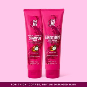 Nourishing Shampoo & Conditioner Bundle - Argan Oil & Coconut Oil (Worth £13.98)