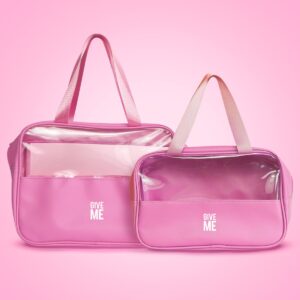 Pink Cosmetic & Toiletry Travel Bags